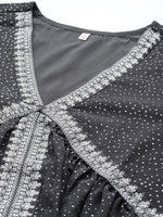 Thumbnail for Ahalyaa Glitter Printed Top With Trousers - Distacart