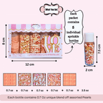 Thumbnail for confect girls baby shower sprinkles edible sprinkles pack of 5 baby shower 23
