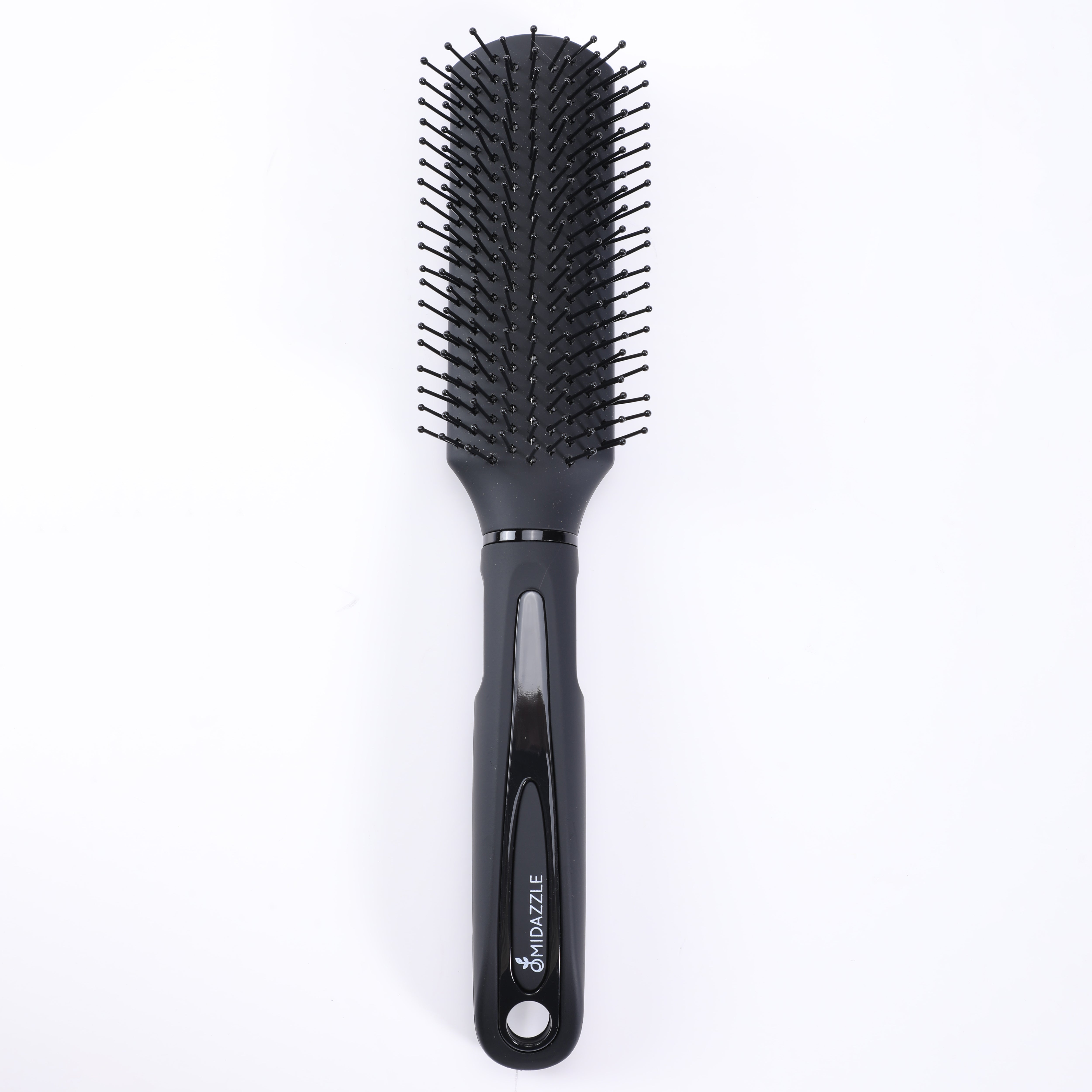 MiDazzle Hair Brush (Matt Black) MIHB0004 - Distacart