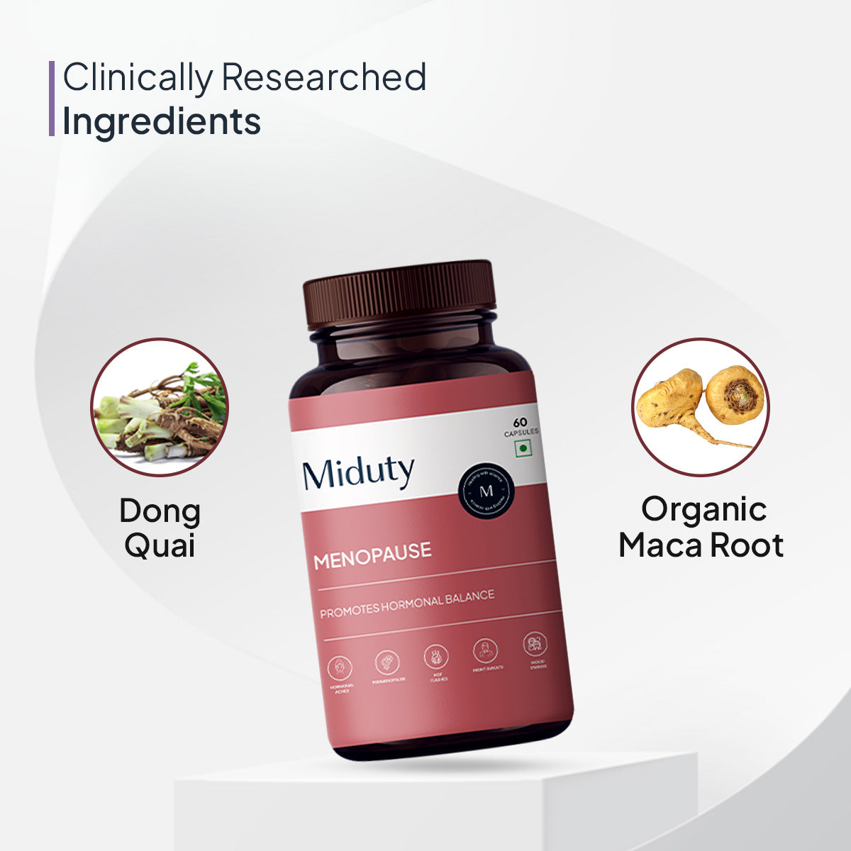 Miduty by Palak Notes Menopause Capsules - Distacart