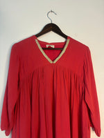 Thumbnail for trueBrowns Peach Crinkle Top