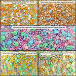 Thumbnail for confect easter sprinkles edible white pink and gold pearls vermicelli easter bunny stars pack of 5 100gms