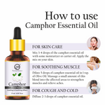 Thumbnail for Nuerma Science Camphor (Kapoor) Cold Pressed Oil For Skin & Hair Care - Distacart