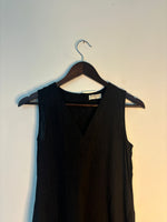 Thumbnail for trueBrowns Black Slub Dress