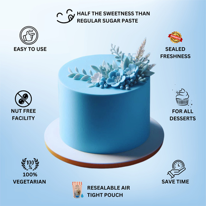 confect superhero blue sugarpaste br b 250 gms b