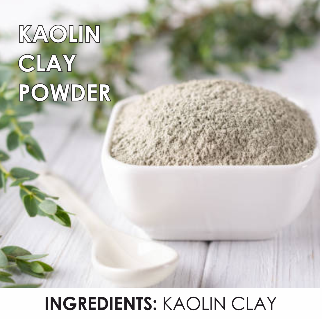 Nuerma Science Kaolin Clay Pure & Natural Powder For Face & Hair Care - Distacart