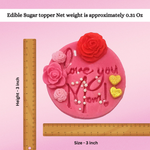 Thumbnail for confect celebration toppers for cakes cupcakes cake decorations supplies 100gms mday topper 02