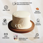 Thumbnail for ivory fondant edible sugarpaste 1kg