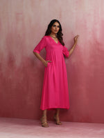 Thumbnail for trueBrowns Modal Pink Dress - Distacart