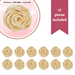 Thumbnail for confect edible rose cake toppers edible toppers roses for cake decorations 12 roses pearl roses
