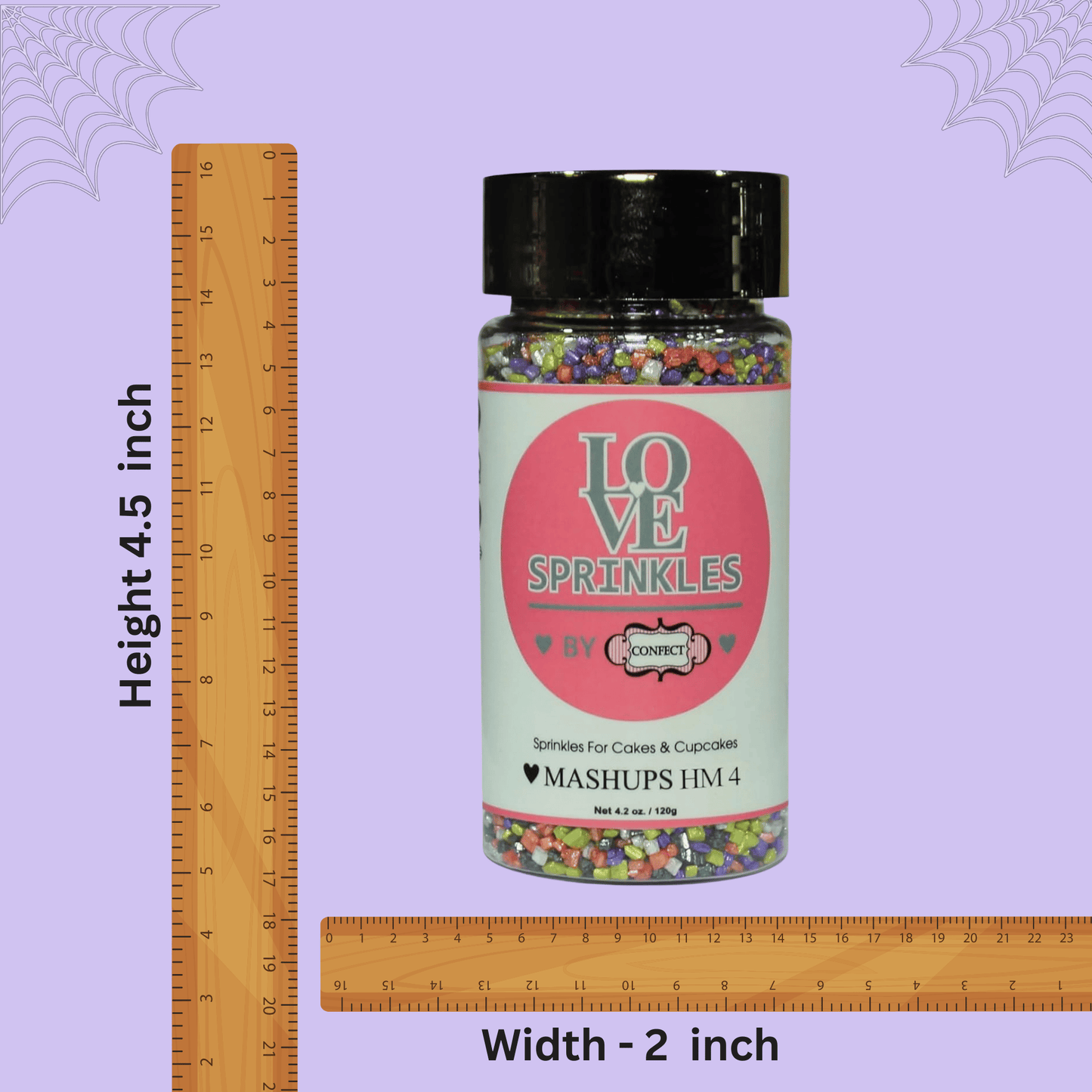 halloween sprinkles mashup hm 7 120 gms