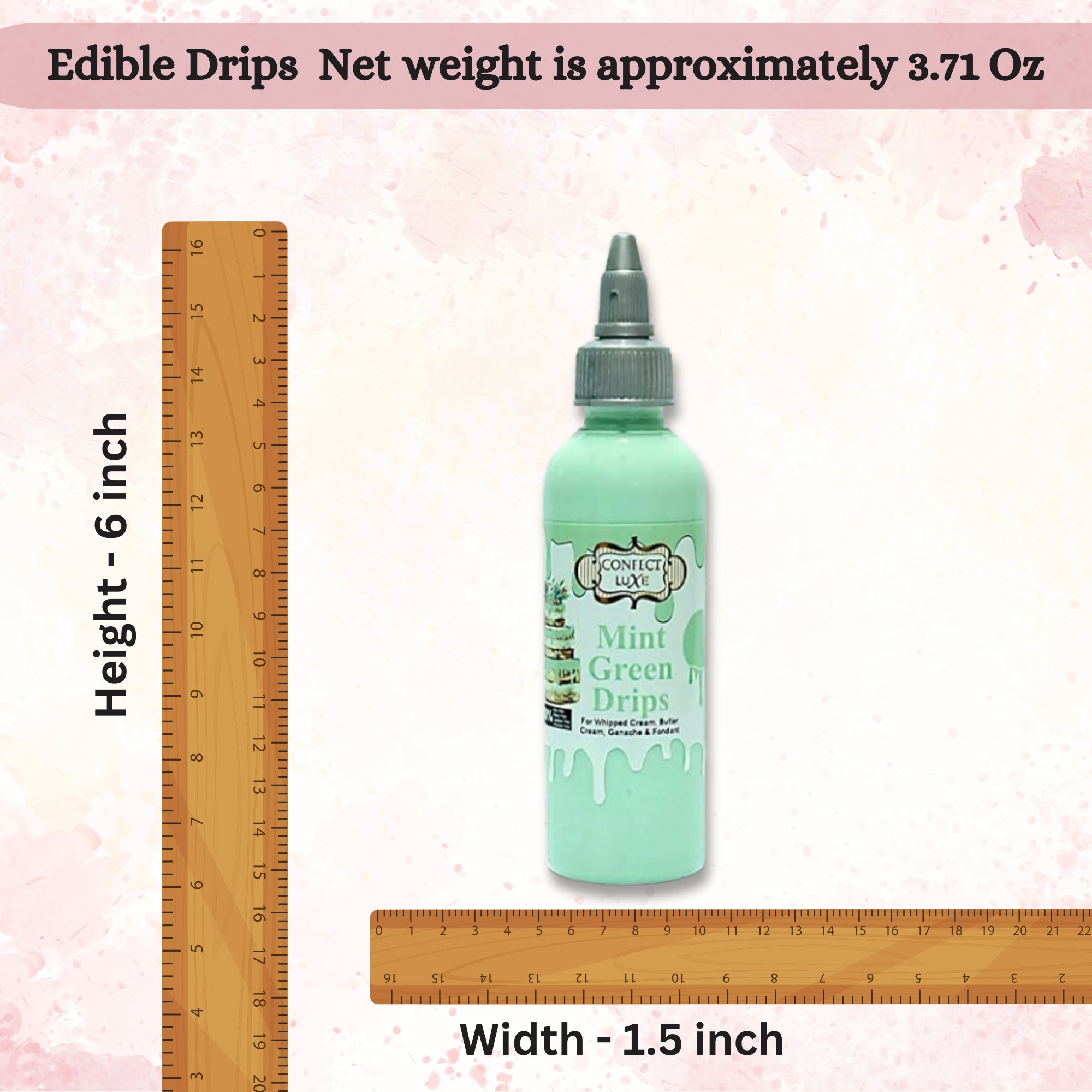 mint green drips110 gms