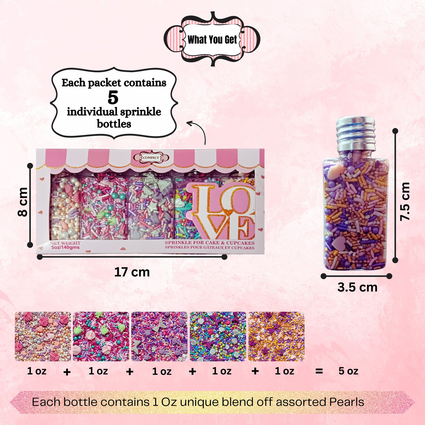 under the sea sprinkles for decorations 03 100 g