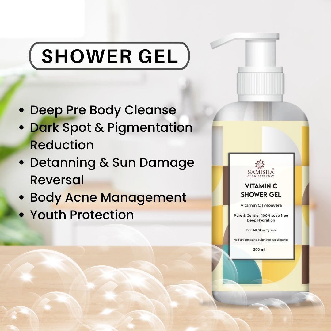 Samisha Vitamin C Shower Gel - Distacart