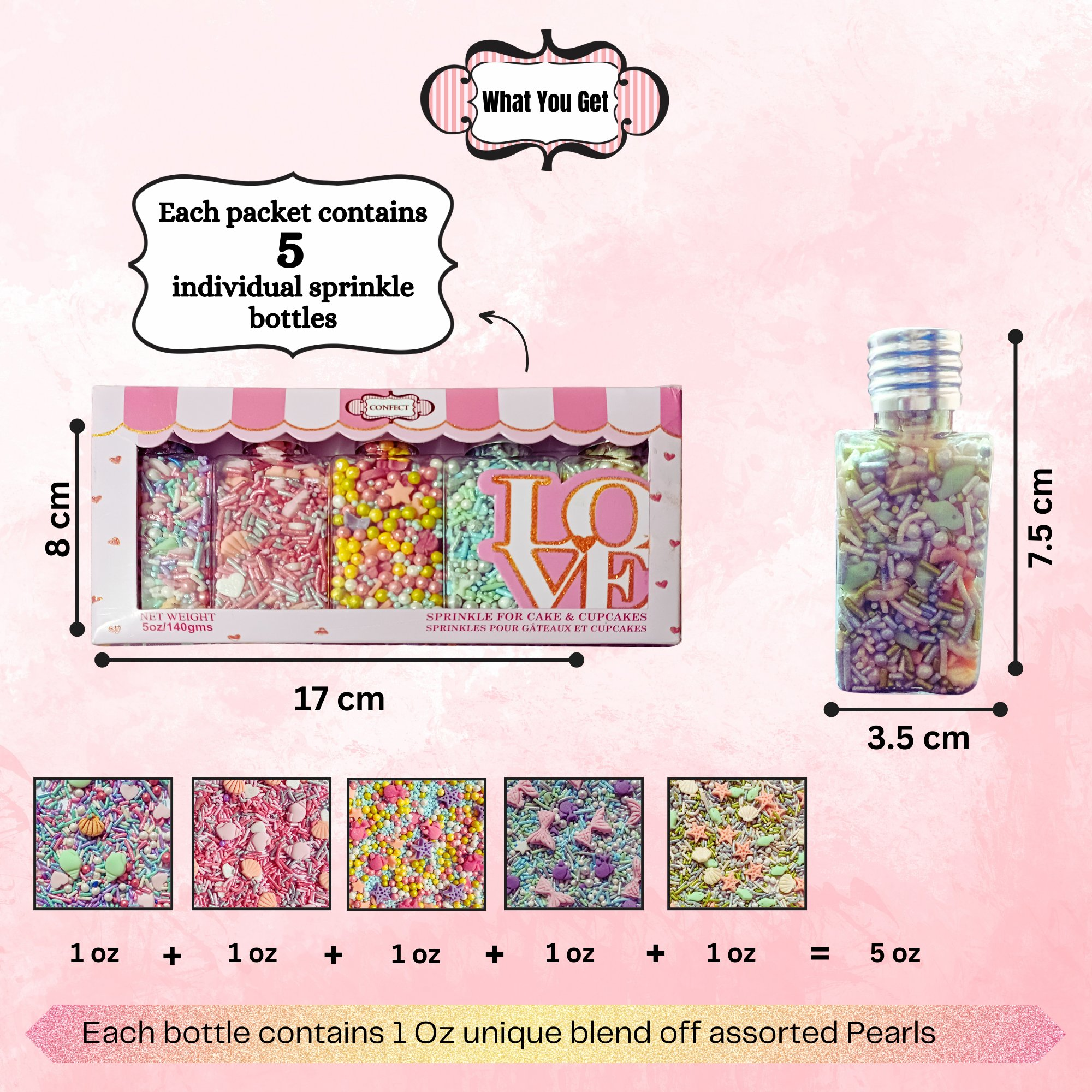 under the sea sprinkles for decorations 08 100 gm 1