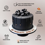 Thumbnail for confect black sugarpaste br b 250 gms b