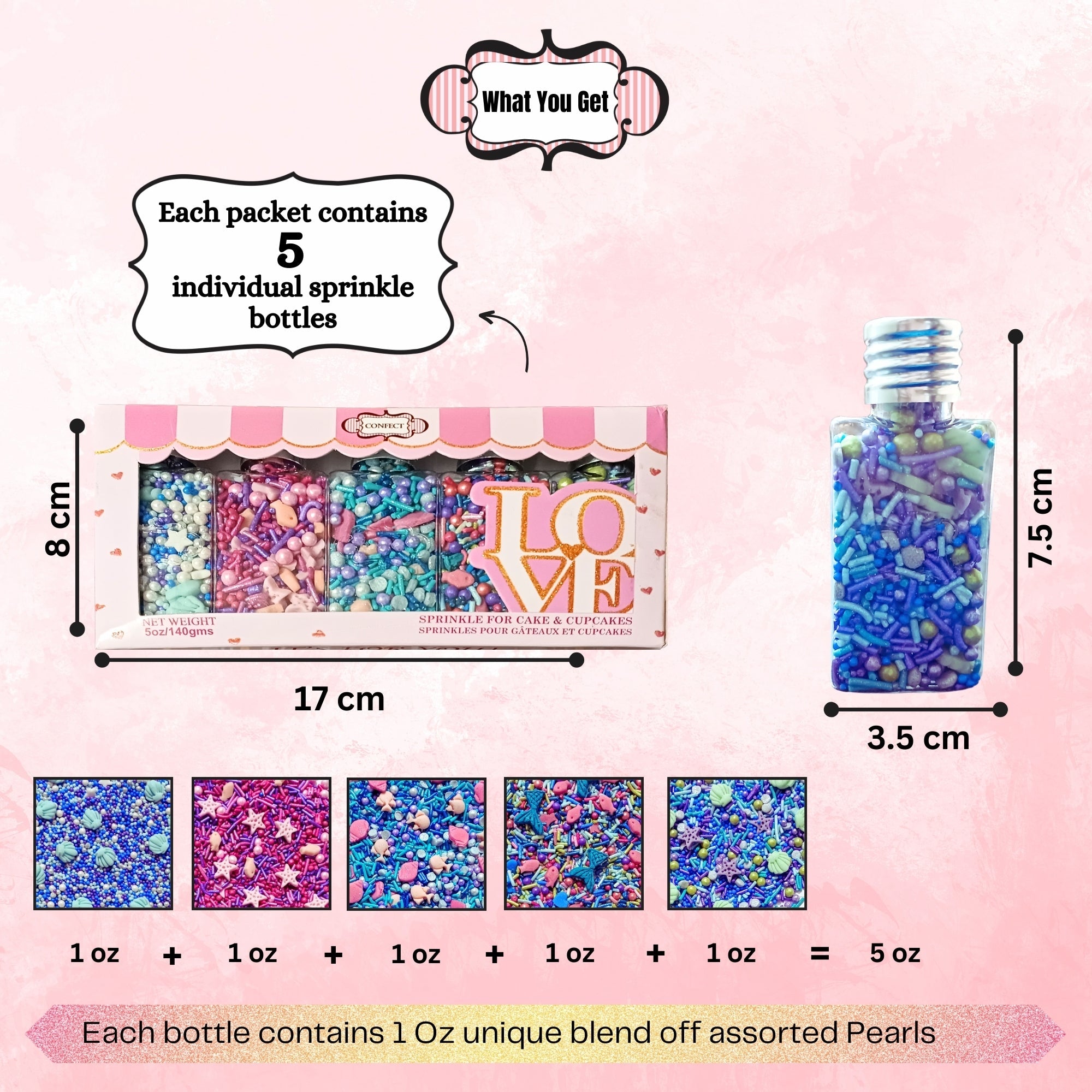 under the sea sprinkles for decorations 06 100 gm