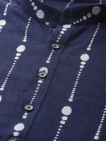 Thumbnail for Fabmade Men Printed Straight Kurta With Pyjama