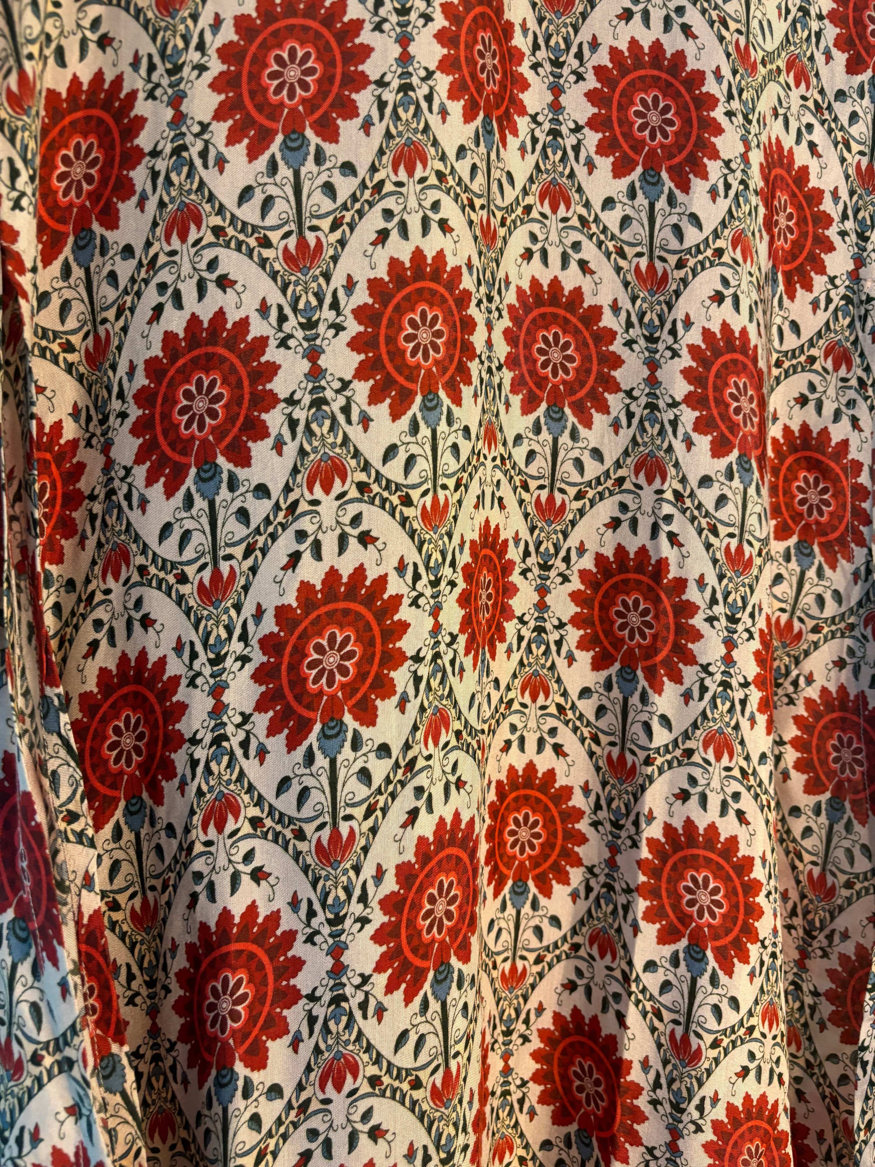 trueBrowns Print Muslin Kurta - Distacart