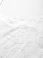 Thumbnail for Ahalyaa Floral Embroidered Gotta Patti Pure Cotton Kurta With Palazzos & Dupatta - Distacart