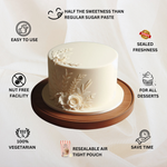 Thumbnail for confect ivory sugarpaste br b 250 gms b