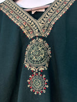 Thumbnail for trueBrowns Green Straight Kurta Set