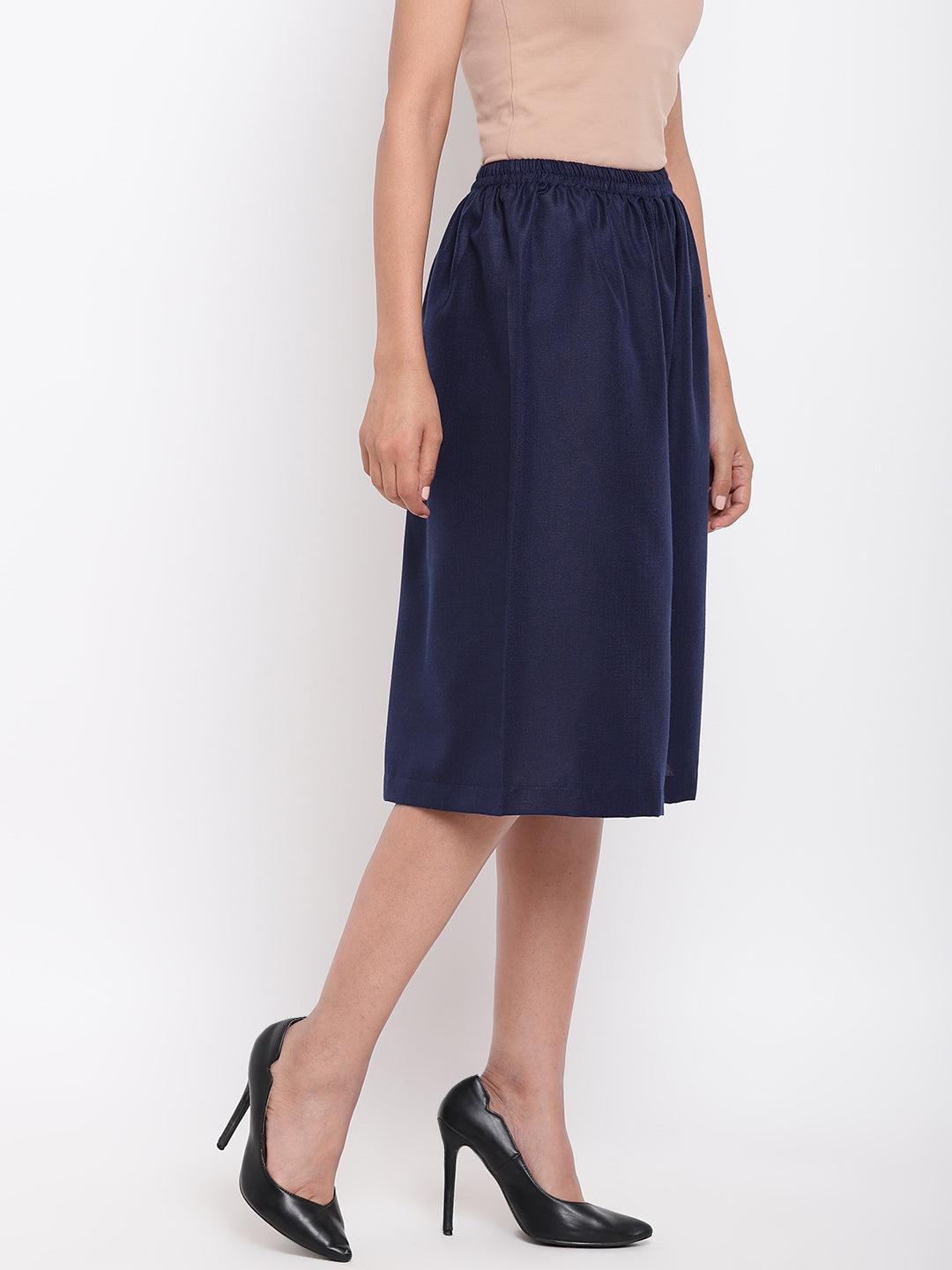 trueBrowns Linen Cotton Blue Pant - Distacart