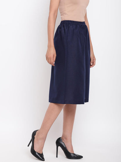trueBrowns Linen Cotton Blue Pant - Distacart