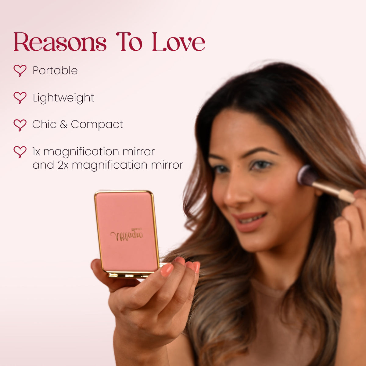 Milagro Beauty Hand Mirror - Distacart
