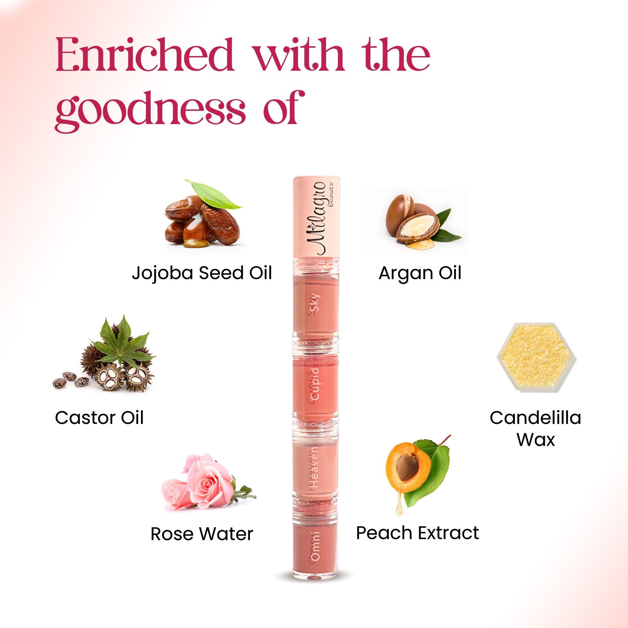 Milagro Beauty Quad Squad 2.0 4-in-1 Matte Liquid Lipstick - Distacart