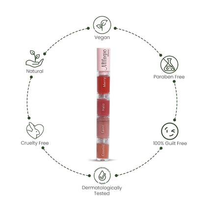 Milagro Beauty Quad Squad 3.0 Lipstick - Distacart