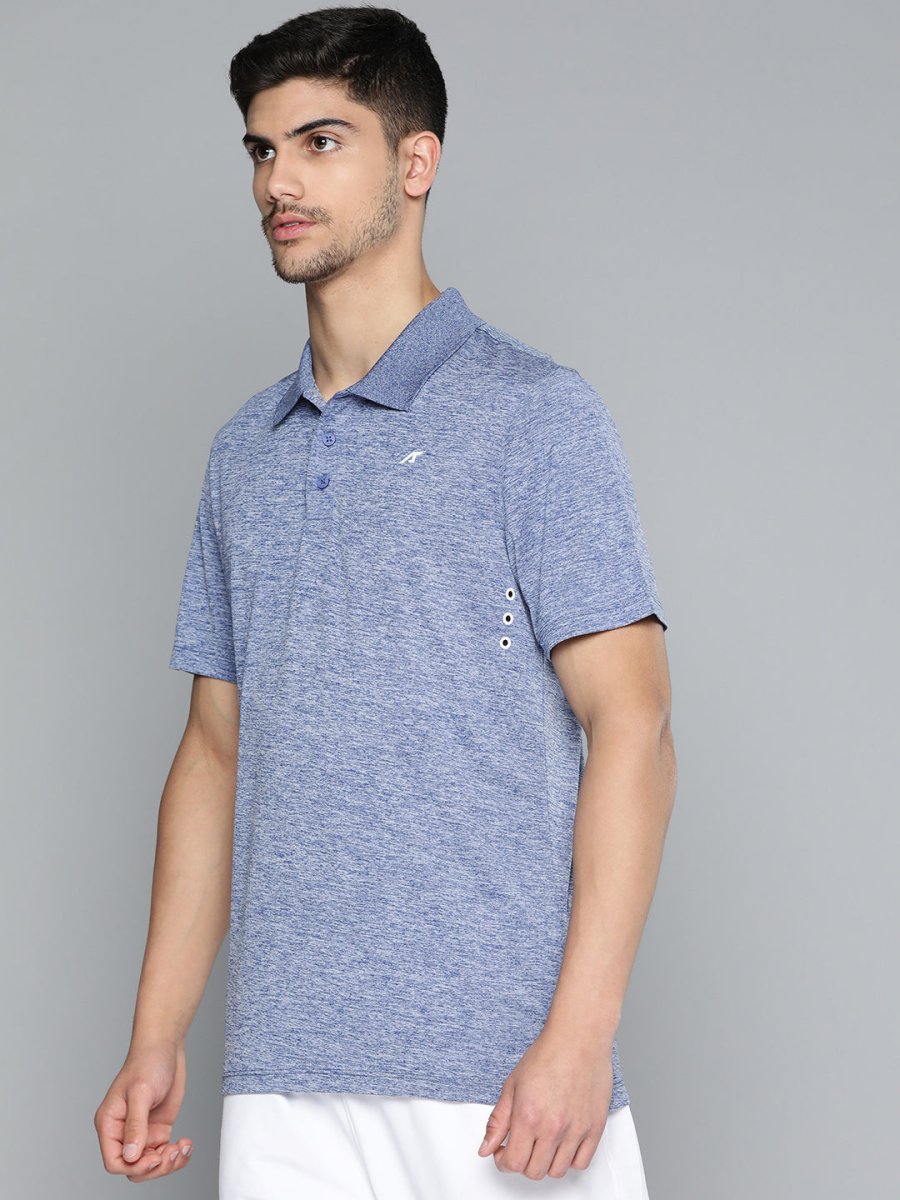 Alcis Men Polo Collar Anti Static Slim Fit Sports T-shirt - Distacart