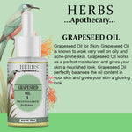 Thumbnail for Zenvista Herbs Apothecary Grape Seed Oil For Moisturizer & Softens - Dista