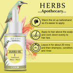 Thumbnail for Zenvista Herbs Apothecary Jojoba Oil For Control Hair Fall - Dista