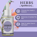 Thumbnail for Zenvista Herbs Apothecary Lavender Oil For Glowing Skin - Dista