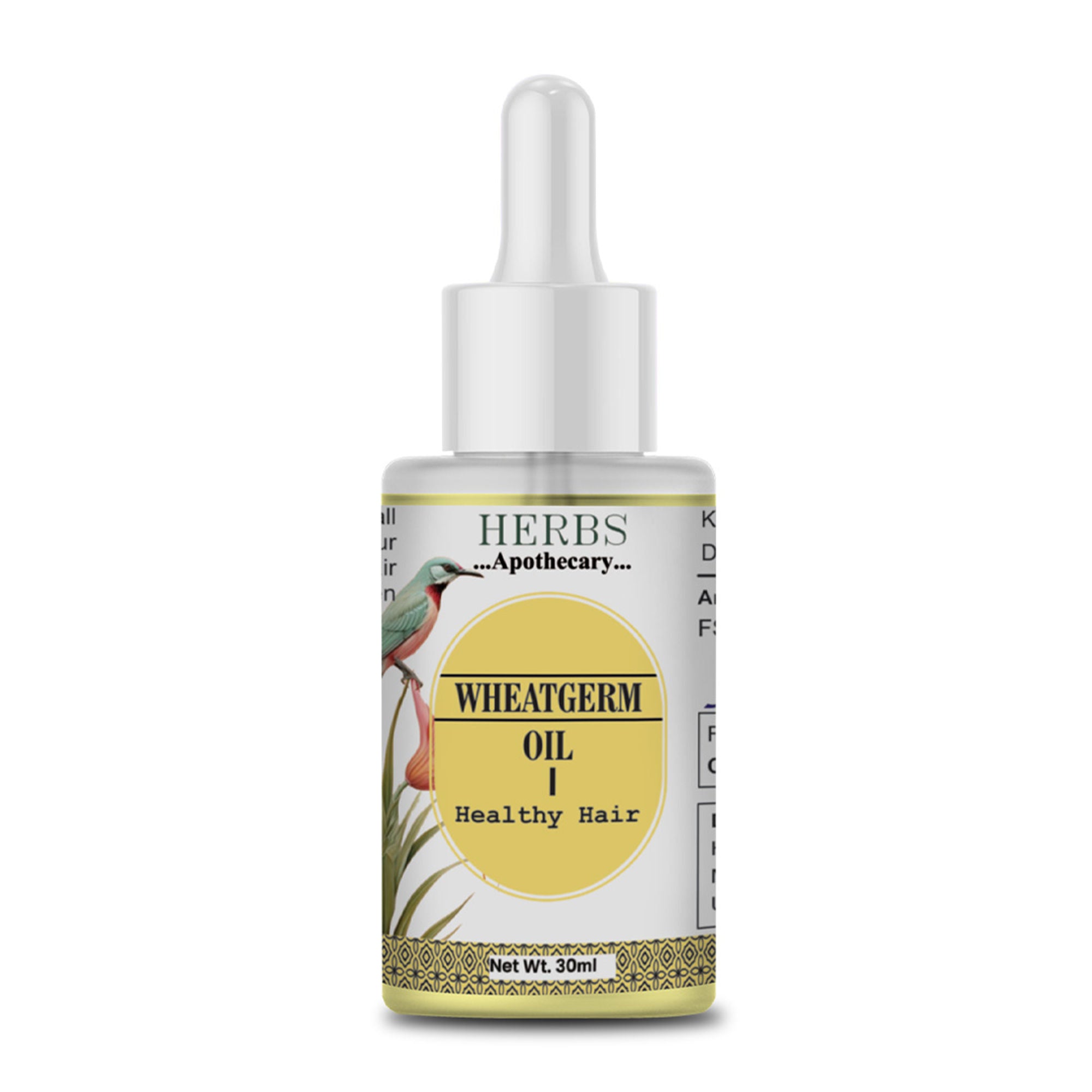 Zenvista Herbs Apothecary Wheatgerm Oil For Healthy Hair