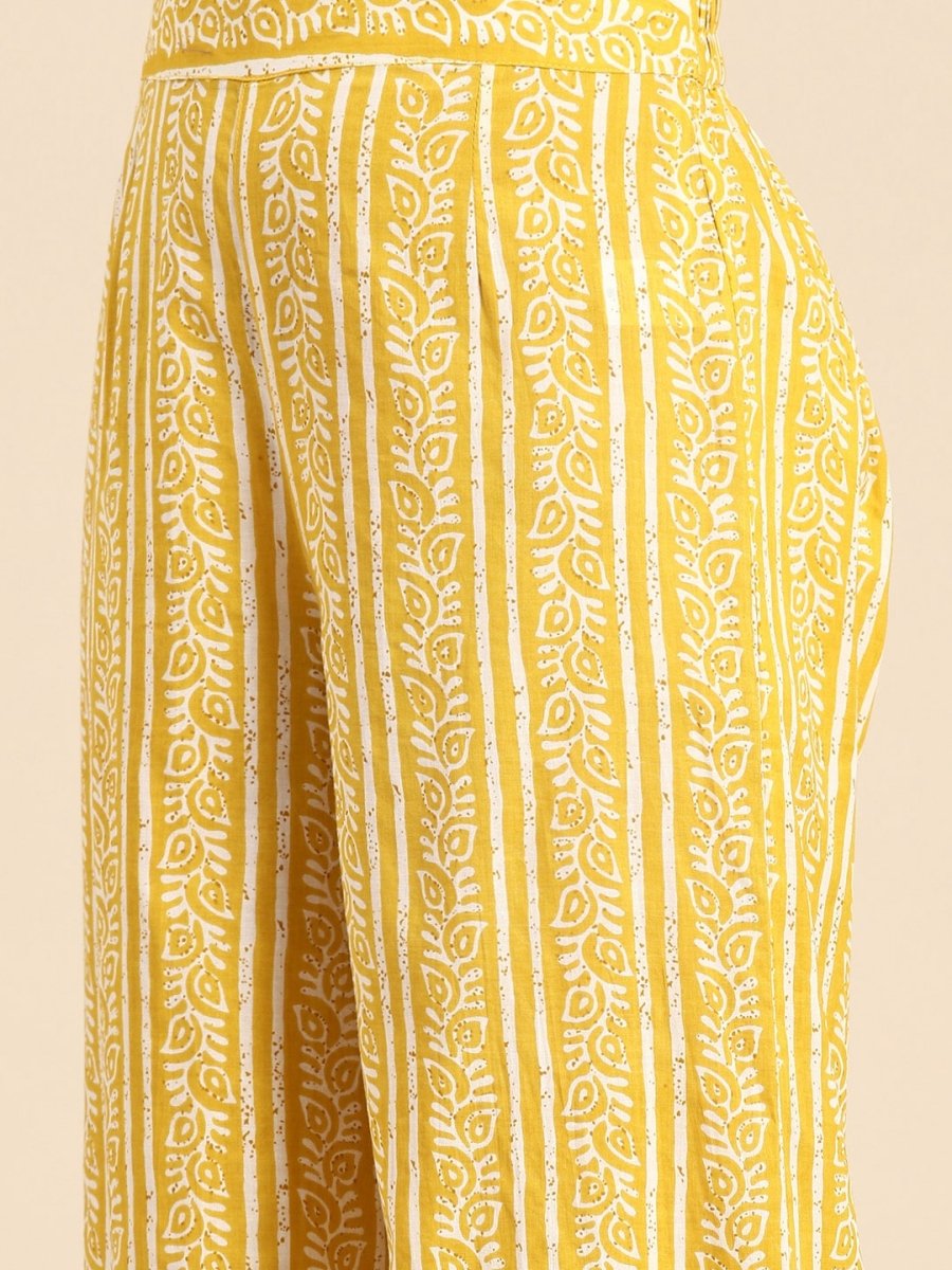 All About You Printed Kurta with Palazzos - Distacart