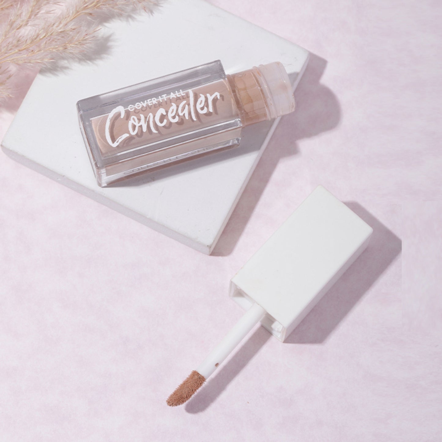 CUFFS N LASHES Cover It All Liquid Concealer - 06 Almond - Distacart
