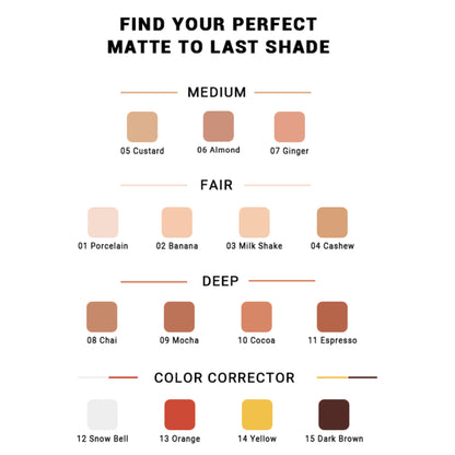 CUFFS N LASHES Cover It All Liquid Concealer - 08 Chai - Distacart