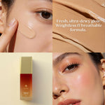 Thumbnail for Just Herbs Luxe Radiant Silk Skin Tint Luxury Makeup (130 Beige) - Distacart