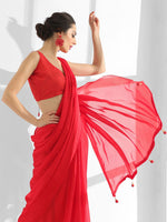 Thumbnail for Mitera Beads and Stones Saree - Distacart