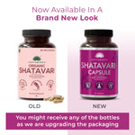 Thumbnail for Saptamveda Organic Shatavari Capsules - Distacart