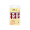 shills professional reusable press on nails oval spn701