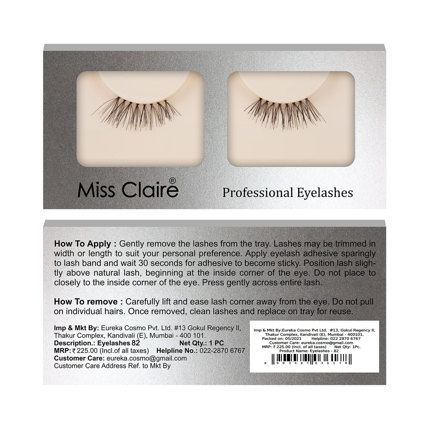 Miss Claire Eyelashes - 82 - Distacart