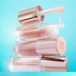 Thumbnail for Makeup Revolution Y2K Baby Sweet Bomb Lip Gloss - Vanilla Ice White Holo - Distacart
