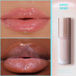 Thumbnail for Makeup Revolution Y2K Baby Sweet Bomb Lip Gloss - Vanilla Ice White Holo - Distacart