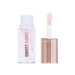Thumbnail for Makeup Revolution Y2K Baby Sweet Bomb Lip Gloss - Candyfloss Pink Glitter - Distacart
