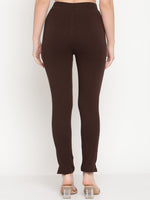 Thumbnail for TAG 7 Pack of 2 Blue & Brown Ankle-Length Leggings - Distacart