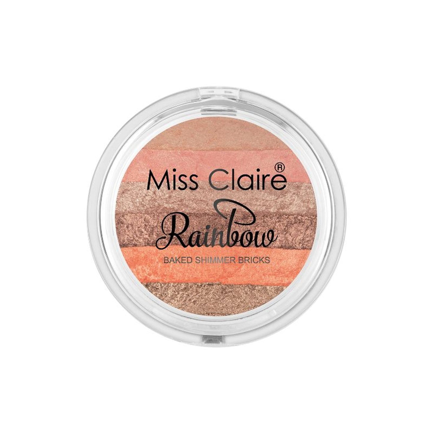 Miss Claire Rainbow Baked Shimmer Bricks - 3 - Distacart