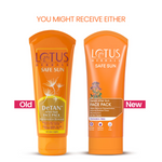Thumbnail for Lotus Herbals Safe Sun DeTan After-Sun Face Pack